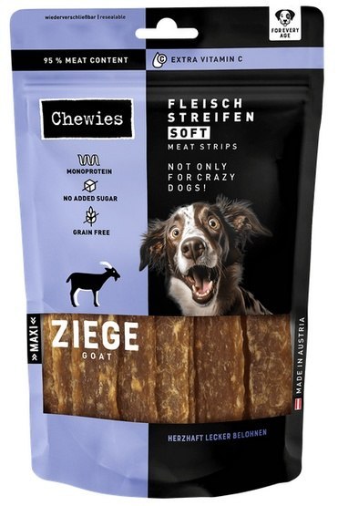 Chewies Chewies Meat Strips Soft Maxi Koza 150g