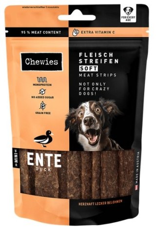 Chewies Chewies Meat Strips Soft Mini Kaczka 70g