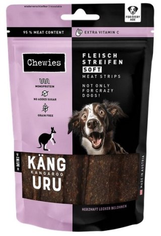 Chewies Chewies Meat Strips Soft Mini Kangur 70g