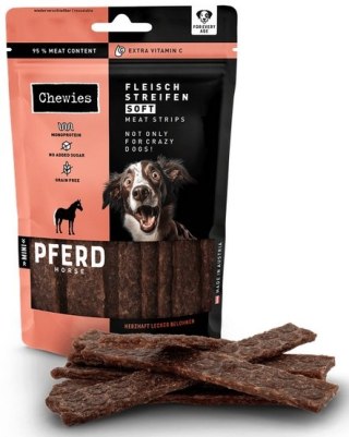 Chewies Chewies Meat Strips Soft Mini Konina 70g