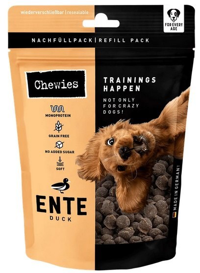 Chewies Chewies Trainings-Happen Kaczka monobiałkowe, bezzbożowe 175g
