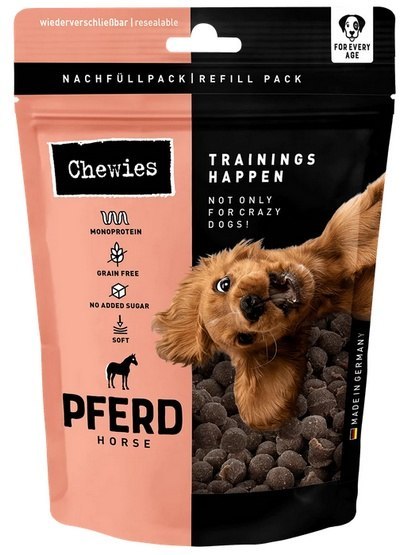Chewies Chewies Trainings-Happen Konina monobiałkowe, bezzbożowe 175g