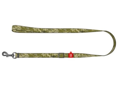 Collar Collar WauDog Nylon Smycz nylonowa regulowana M 20mm/152-183cm, wzór MILITARY