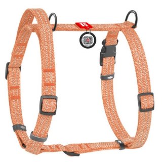 Collar Collar WauDog Re-Cotton Szelki z rączką z regenerowanej bawełny anatomiczne w kształcie litery H, odblaskowe z QR-paszportem, pl