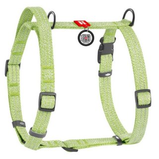 Collar Collar WauDog Re-Cotton Szelki z rączką z regenerowanej bawełny anatomiczne w kształcie litery H, odblaskowe z QR-paszportem, pl