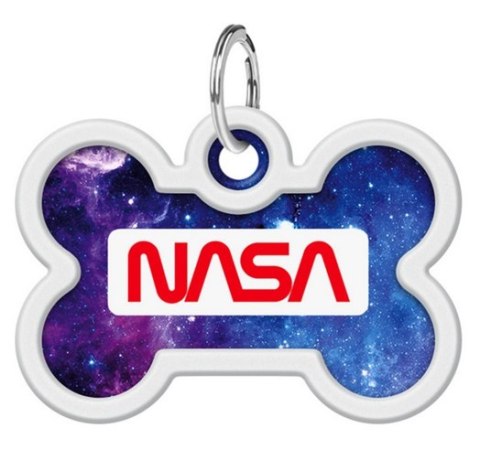 Collar Collar WauDog Smart ID Zawieszka z QR-paszportem kość 4x3cm NASA21
