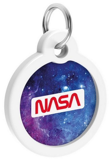 Collar Collar WauDog Smart ID Zawieszka z QR-paszportem okrągła 3cm NASA21