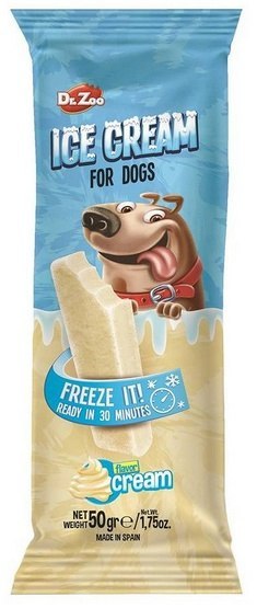 Dr.Zoo Dr.Zoo Ice Cream lody dla psów - cream 50g