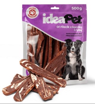 IdeaPet IdeaPet Fileciki z kaczką i rybą 500g