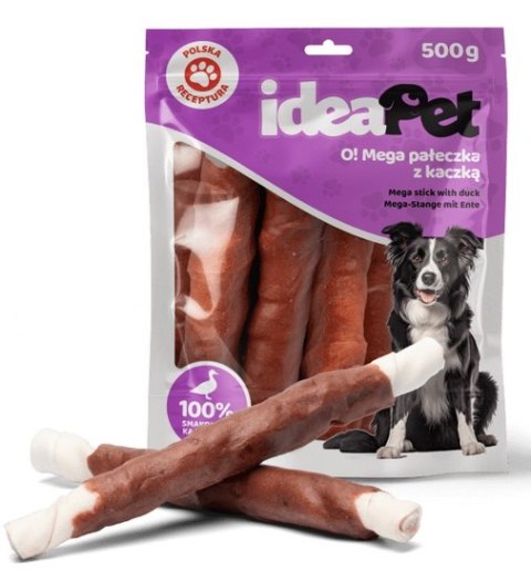 IdeaPet IdeaPet Mega pałeczka z kaczką 500g