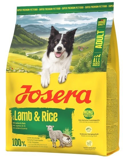 Josera Josera Pies Adult Lamb & Rice 900g