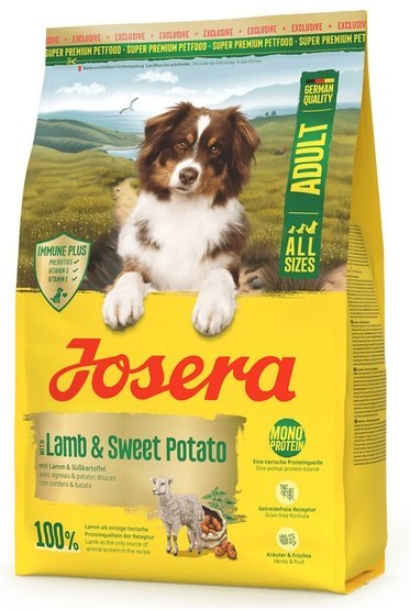 Josera Josera Pies Adult Lamb & Sweet Potato 3kg