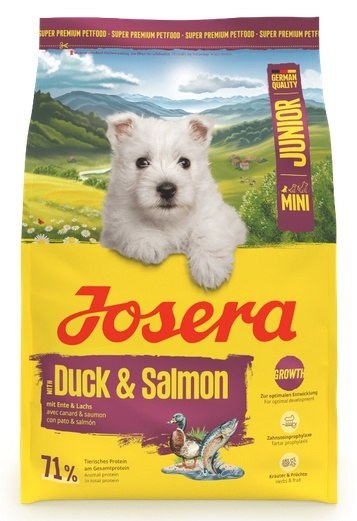Josera Josera Pies Mini Junior Duck & Salmon 900g