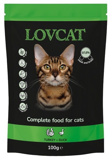 Lovcat Lovcat Best Turkey & Duck saszetka 100g