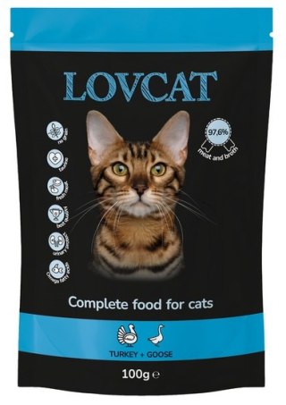 Lovcat Lovcat Best Turkey & Goose saszetka 100g
