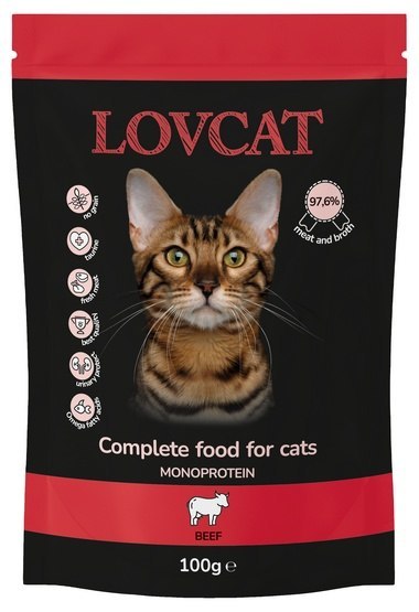 Lovcat Lovcat Pure Beef saszetka 100g