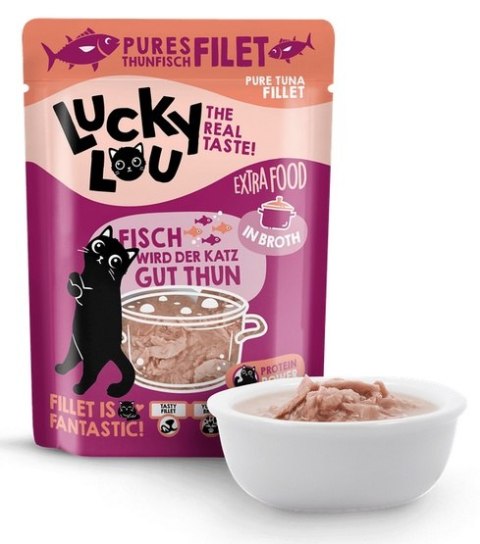 Lucky Lou Lucky Lou Extrafood Tuńczyk w bulionie saszetka 70g