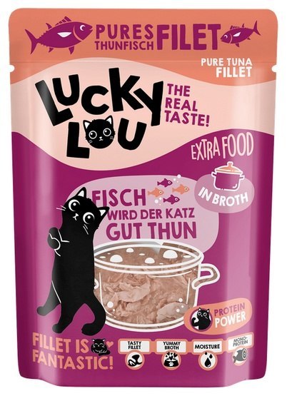 Lucky Lou Lucky Lou Extrafood Tuńczyk w bulionie saszetka 70g