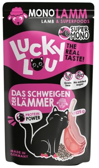 Lucky Lou Lucky Lou SuperMono Jagnięcina saszetka 125g