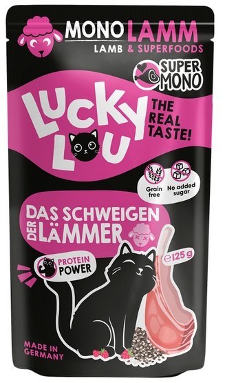 Lucky Lou Lucky Lou SuperMono Jagnięcina saszetka 125g