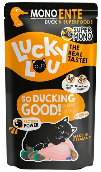 Lucky Lou Lucky Lou SuperMono Kaczka saszetka 125g