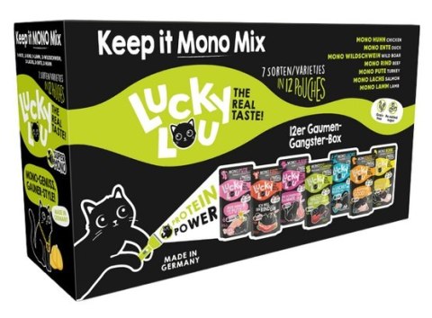 Lucky Lou Lucky Lou SuperMono Keep it Mono Mix Multipack saszetki 12x125g