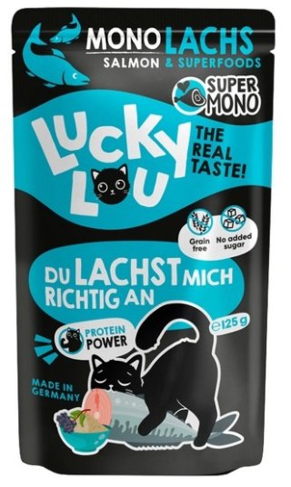 Lucky Lou Lucky Lou SuperMono Łosoś saszetka 125g