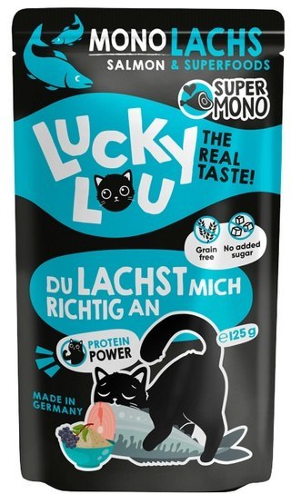 Lucky Lou Lucky Lou SuperMono Łosoś saszetka 125g