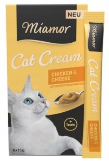 Miamor Miamor Cat Cream Kurczak i ser 6x15g