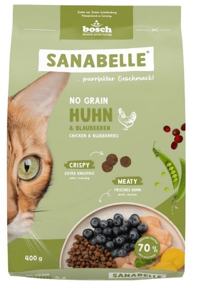 Sanabelle Sanabelle Adult No Grain Huhn - bezzbożowa z kurczakiem 400g