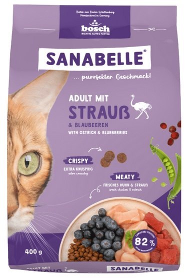 Sanabelle Sanabelle Adult Strauss - ze strusiem 400g