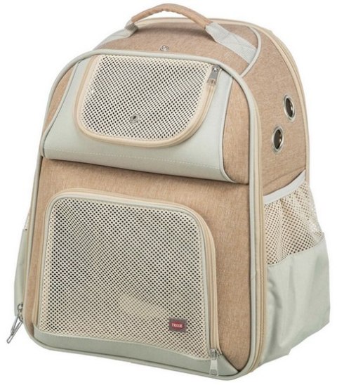 Trixie Trixie Plecak Willow do transportu psa 38x25x45cm beżowo-brązowy [TX-28831]