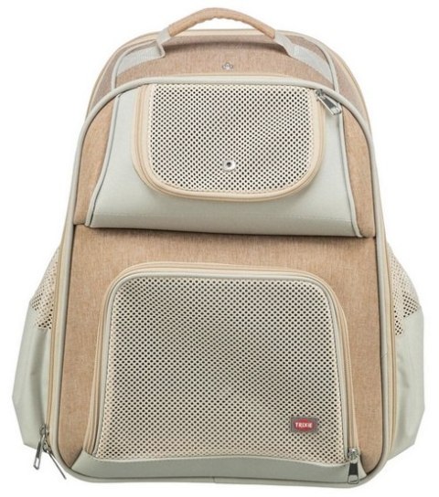 Trixie Trixie Plecak Willow do transportu psa 38x25x45cm beżowo-brązowy [TX-28831]