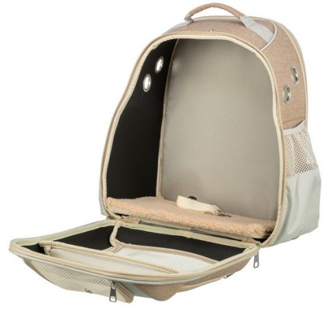 Trixie Trixie Plecak Willow do transportu psa 38x25x45cm beżowo-brązowy [TX-28831]