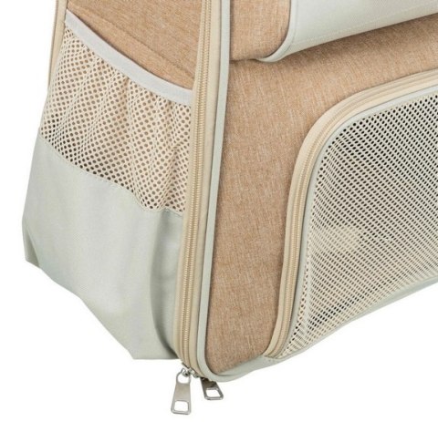 Trixie Trixie Plecak Willow do transportu psa 38x25x45cm beżowo-brązowy [TX-28831]