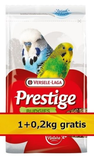 Versele-Laga Versele-Laga Prestige Budgies papużka falista 1,2kg (1kg + 200g gratis)