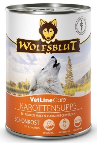 Wolfsblut Wolfsblut Dog VetLine Care Carrot Soup - zupa marchewkowa puszka 395g