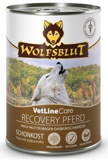 Wolfsblut Wolfsblut Dog VetLine Care Recovery Horse - konina puszka 395g