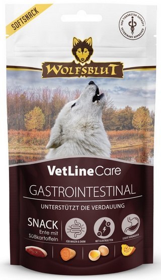 Wolfsblut Wolfsblut Dog VetLine Snack Gastrointestinal - kaczka i bataty 100g