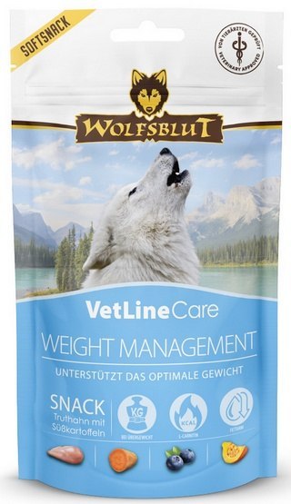 Wolfsblut Wolfsblut Dog VetLine Snack Weight Management - indyk i bataty 100g