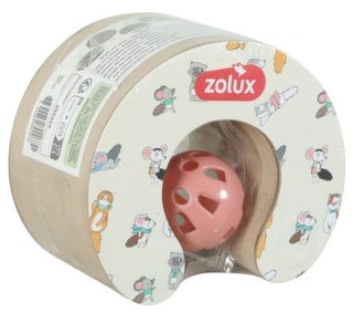 Zolux Zolux Chatouille Drapka tekturowa składana z piłką i kocimiętką