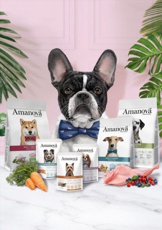 Amanova Amanova Dog Adult Mini White Hair Special 800g