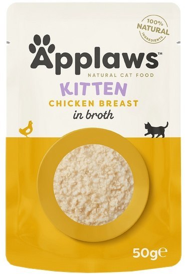 Applaws Applaws saszetka dla kota Kitten Kurczak w rosole 50g