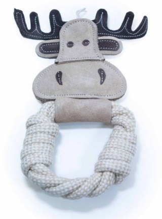 BUBA Pet BUBA Eco-line Łoś skórzany ze sznurem [3586]