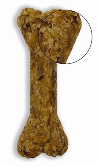 BUBA Pet BUBAlicious Pure Line Kość do żucia Puppy & Senior ze skóry jelenia 12 cm [8711]