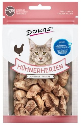 BUBA Pet Dokas Kot LIO liofilizowane Serca drobiowe 15g