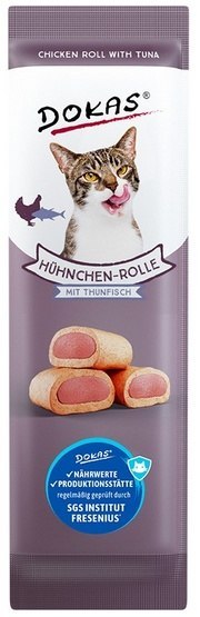 BUBA Pet Dokas Kot Paszteciki kurczak & tuńczyk 10g