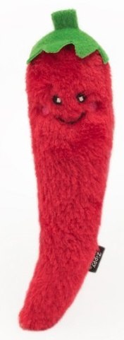 BUBA Pet ZippyClaws pluszowy Kickerz Papryka [ZC509]