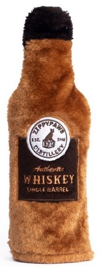 BUBA Pet ZippyPaws Pluszowa trzaskająca butelka Whiskey [ZP926]