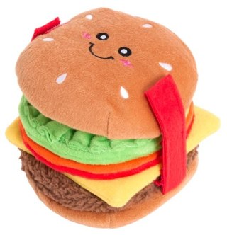 BUBA Pet ZippyPaws Pluszowa zabawka dla psa Snufflerz Cheeseburger [ZP1150]